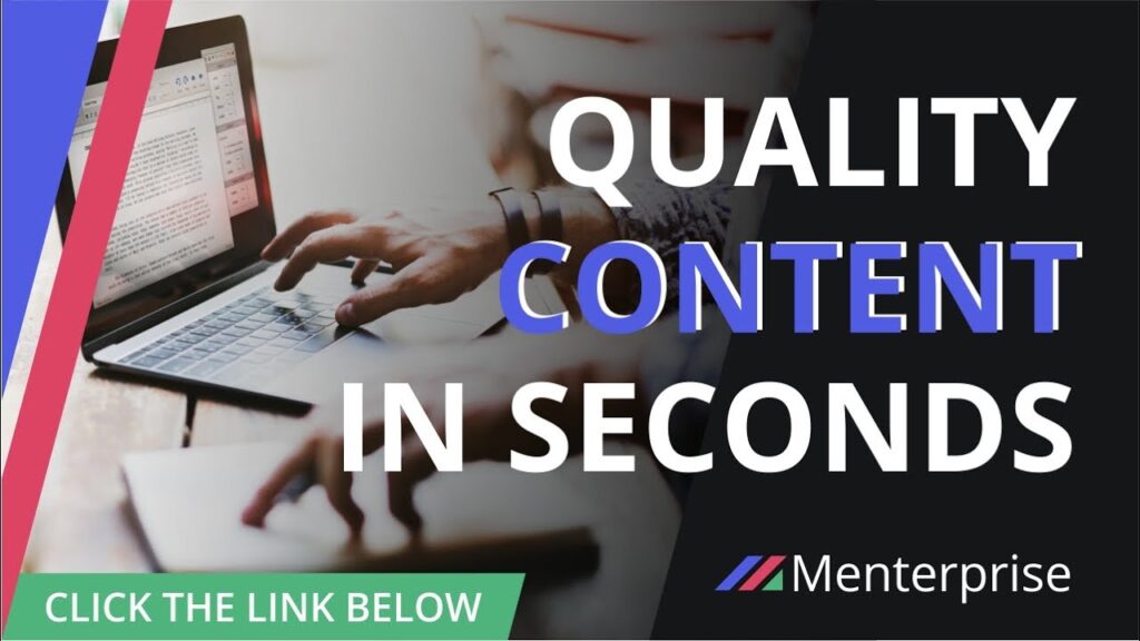 Menterprise Quality Content in Seconds